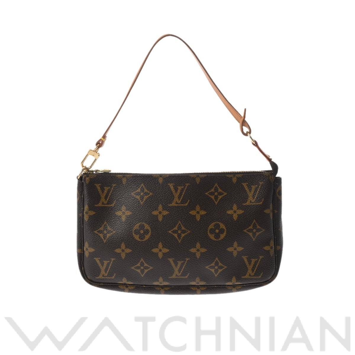 ルイ ヴィトン モノグラム ポシェットアクセソワール ブラウン M51980 モノグラムキャンバス レディース 【中古】【bag】