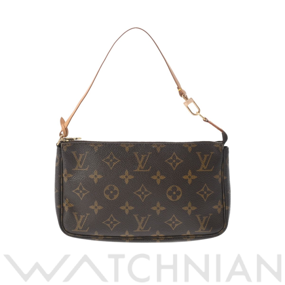 ルイ ヴィトン モノグラム ポシェットアクセソワール ブラウン M51980 モノグラムキャンバス レディース 【中古】【bag】