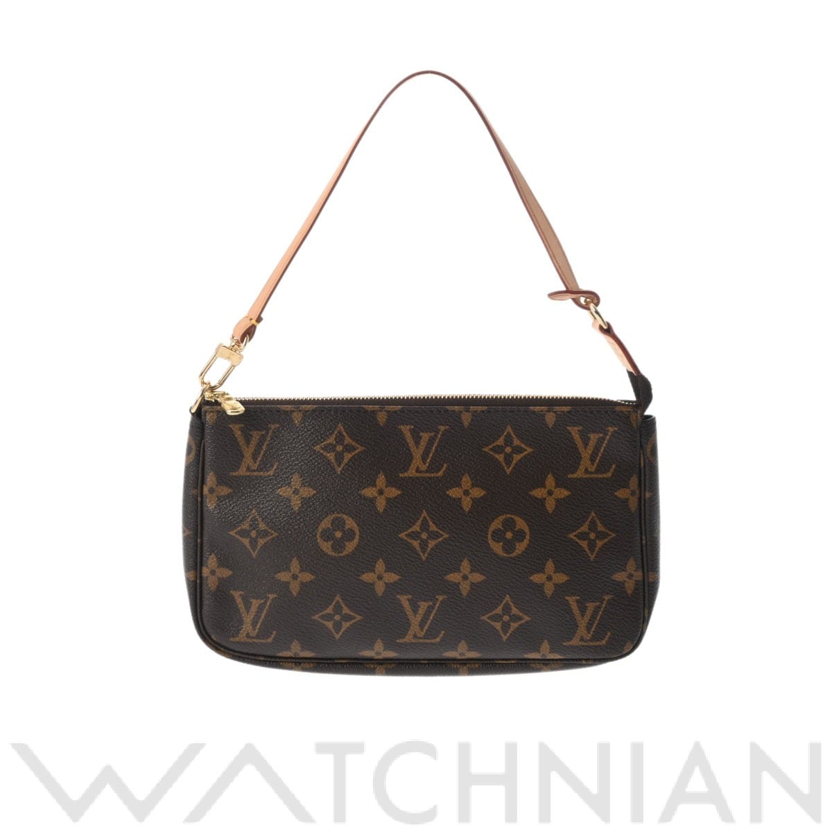 ルイ ヴィトン モノグラム ポシェットアクセソワール ブラウン M51980 モノグラムキャンバス レディース 【中古】【bag】