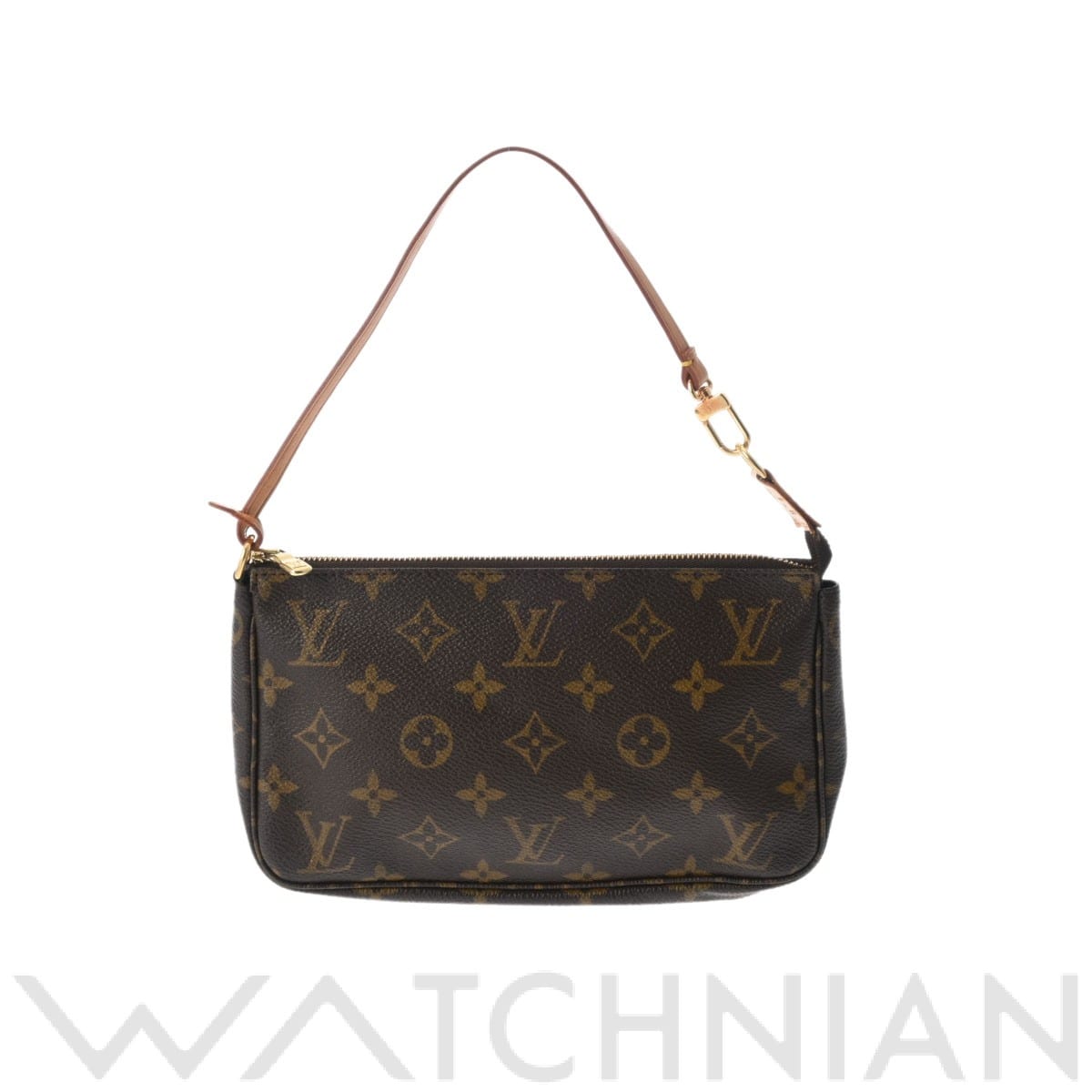 ルイ ヴィトン モノグラム ポシェットアクセソワール ブラウン M51980 モノグラムキャンバス レディース 【中古】【bag】