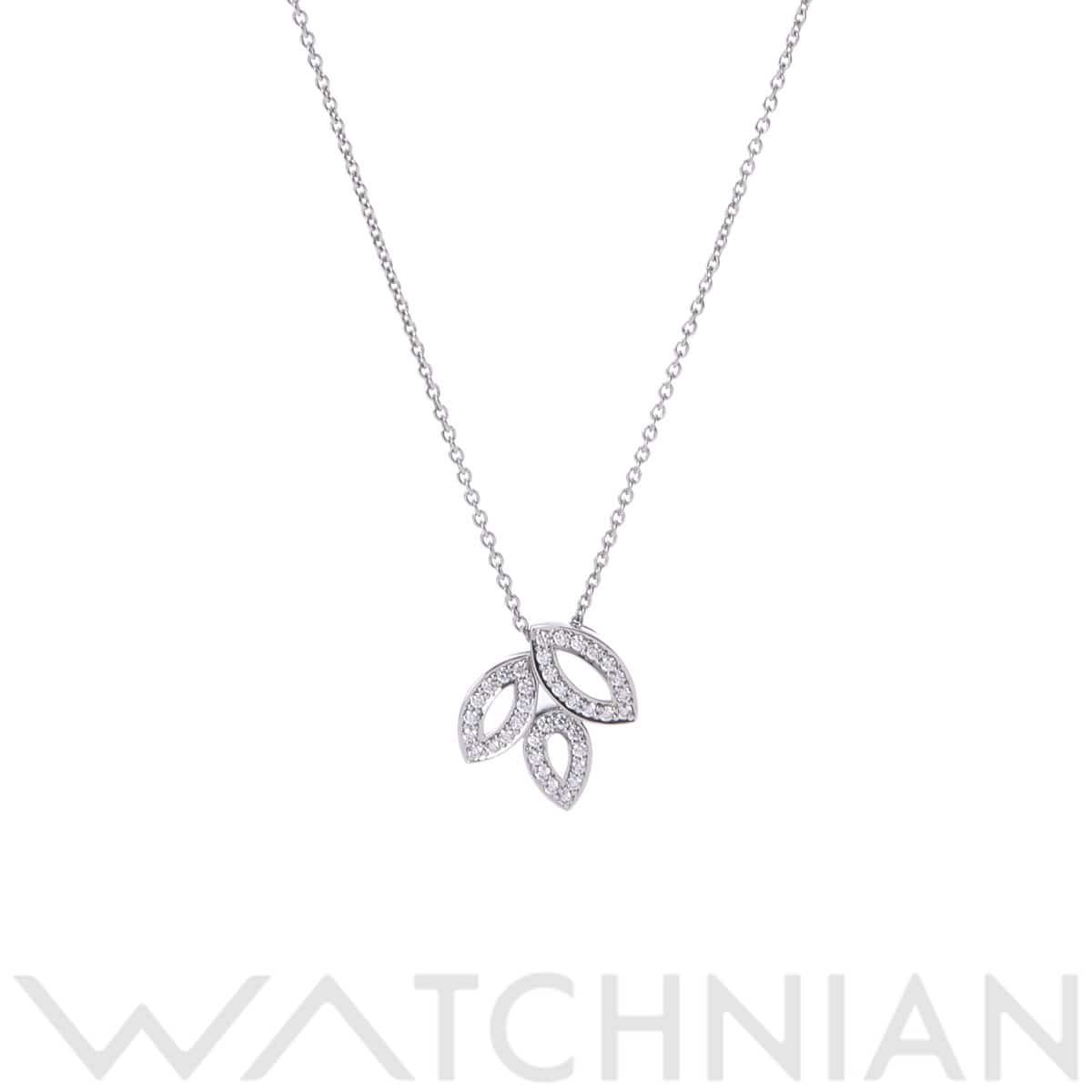 ハリー ウィンストン リリークラスター ネックレス ミニ シルバー Pt950プラチナ レディース ジュエリー 【中古】【jewelry】