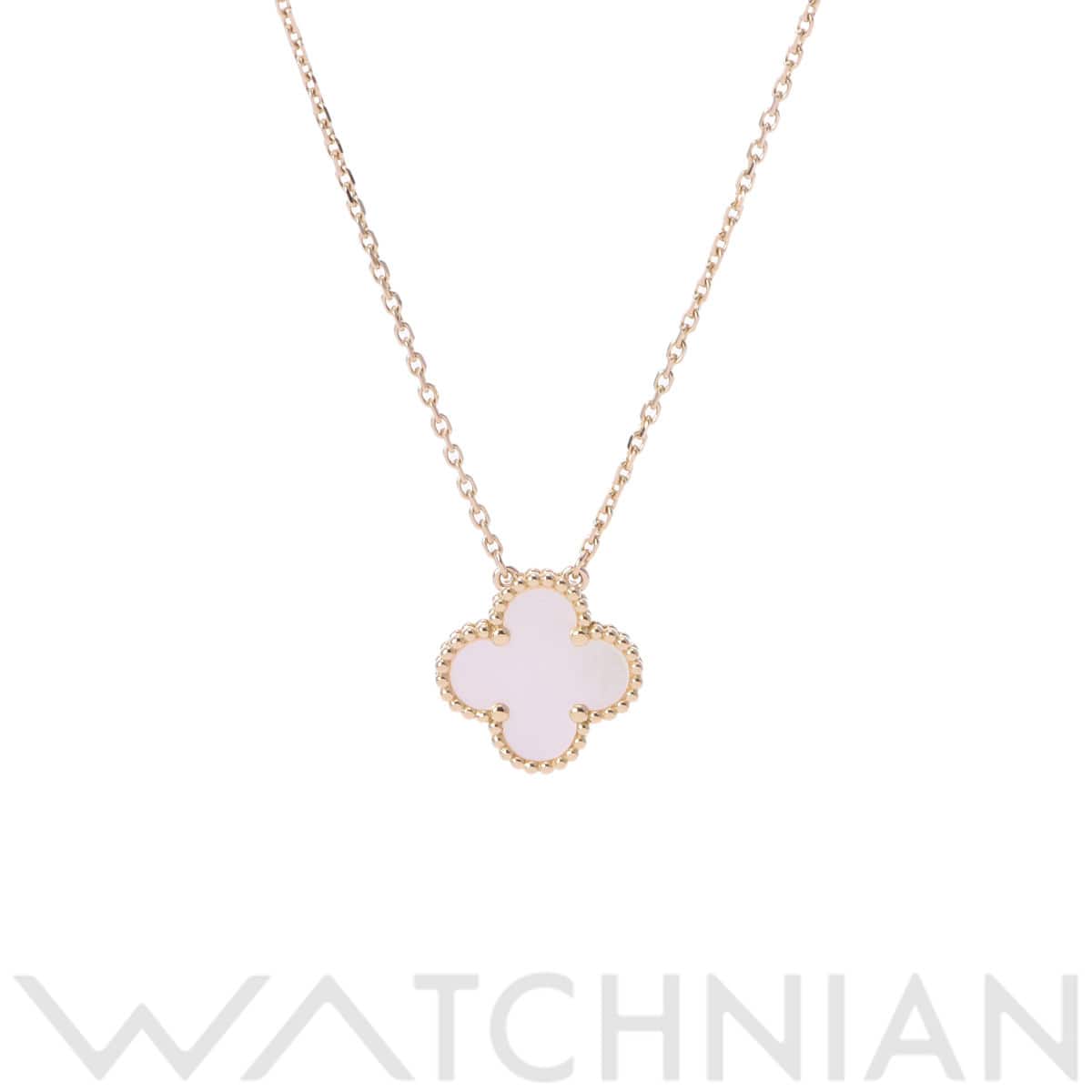 ヴァン クリーフ&アーペル ヴィンテージアルハンブラ ネックレス ゴールド K18イエローゴールド YG レディース ジュエリー 【中古】【jewelry】