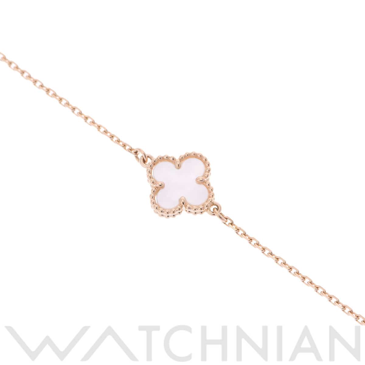 ヴァン クリーフ&アーペル スウィートアルハンブラ ブレスレット ゴールド K18イエローゴールド YG レディース ジュエリー 【中古】【jewelry】