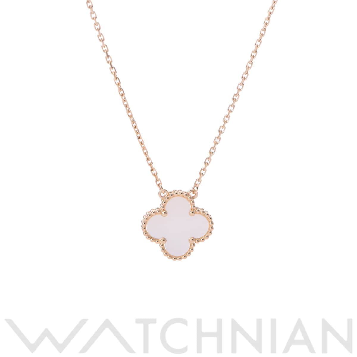 ヴァン クリーフ&アーペル ヴィンテージアルハンブラ ネックレス ゴールド K18イエローゴールド YG レディース ジュエリー 【中古】【jewelry】