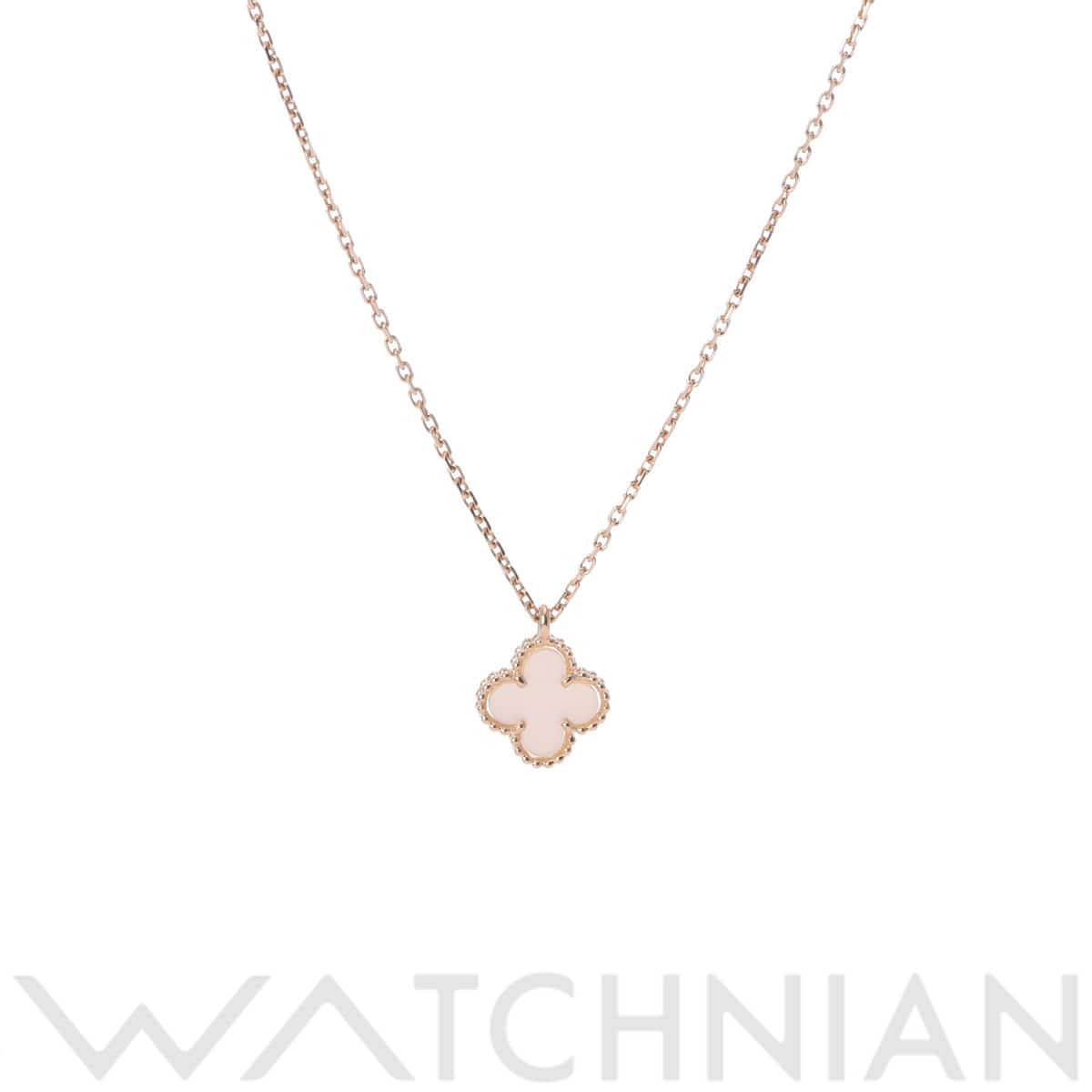 ヴァン クリーフ&アーペル スウィートアルハンブラ ネックレス ゴールド K18イエローゴールド YG レディース ジュエリー 【中古】【jewelry】