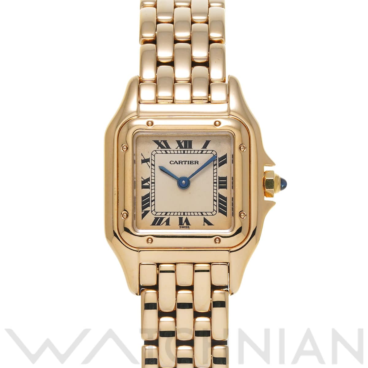 カルティエ パンテール SM W25022B9 アイボリー レディース 時計 【中古】【wristwatch】