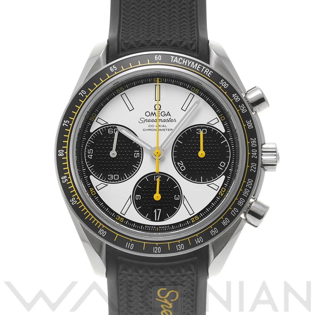 オメガ スピードマスター レーシング コーアクシャル 326.32.40.50.04.001 ホワイト/ブラック メンズ 時計 【中古】【wristwatch】