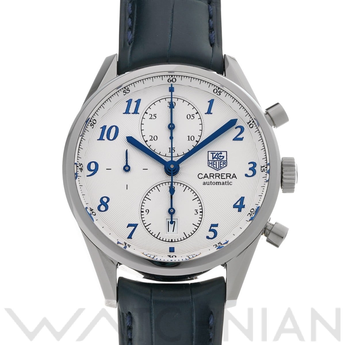 タグ ホイヤー カレラ ヘリテージ キャリバー16 クロノグラフ CAS2111.FC6292 シルバー メンズ 時計 【中古】【wristwatch】