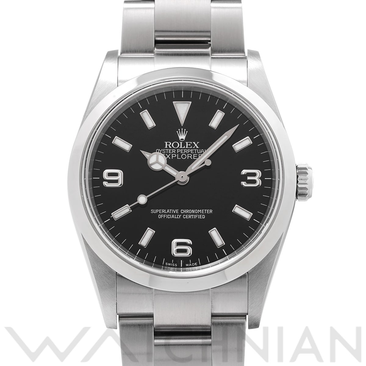 ロレックス エクスプローラー 114270 ブラック メンズ 時計 【中古】【wristwatch】