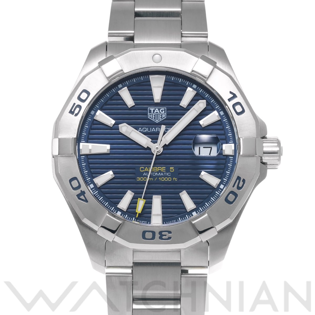 タグ ホイヤー アクアレーサー キャリバー5 WAY2012.BA0927 ブルー メンズ 時計 【中古】【wristwatch】