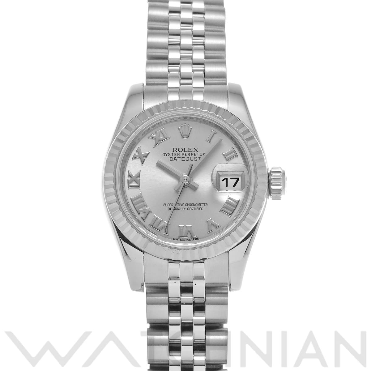 ロレックス レディ デイトジャスト 26 179174 シルバー レディース 時計 【中古】【wristwatch】