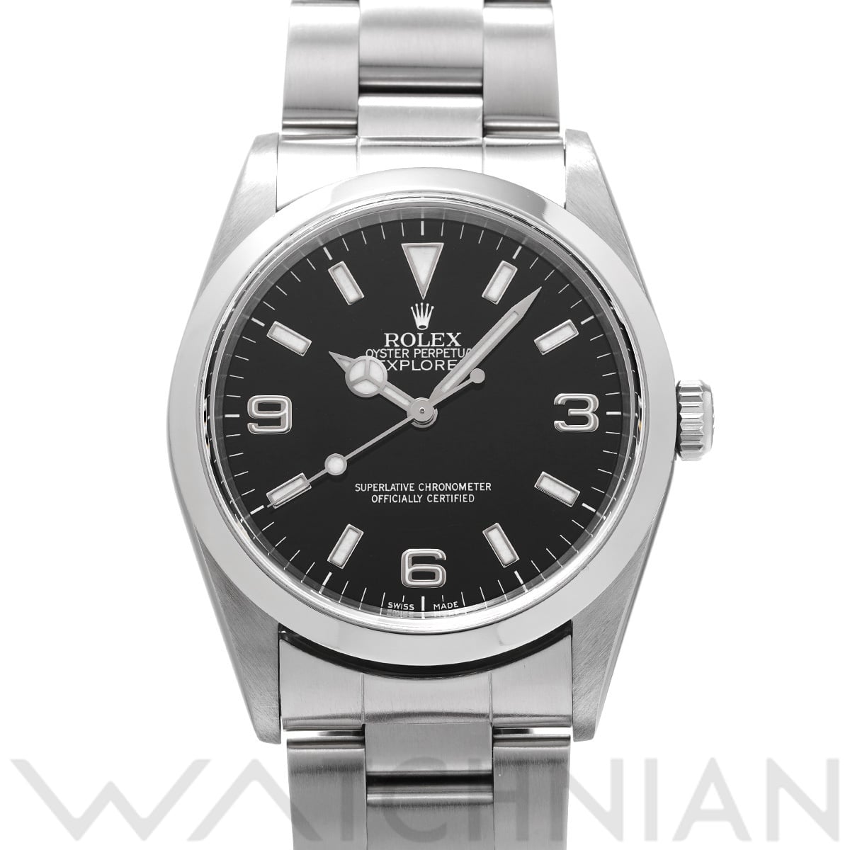 ロレックス エクスプローラー 14270 ブラック メンズ 時計 【中古】【wristwatch】