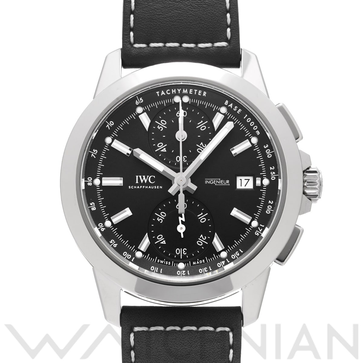 IWC インヂュニア クロノグラフ スポーツ IW380901 ブラック メンズ 時計 【中古】【wristwatch】