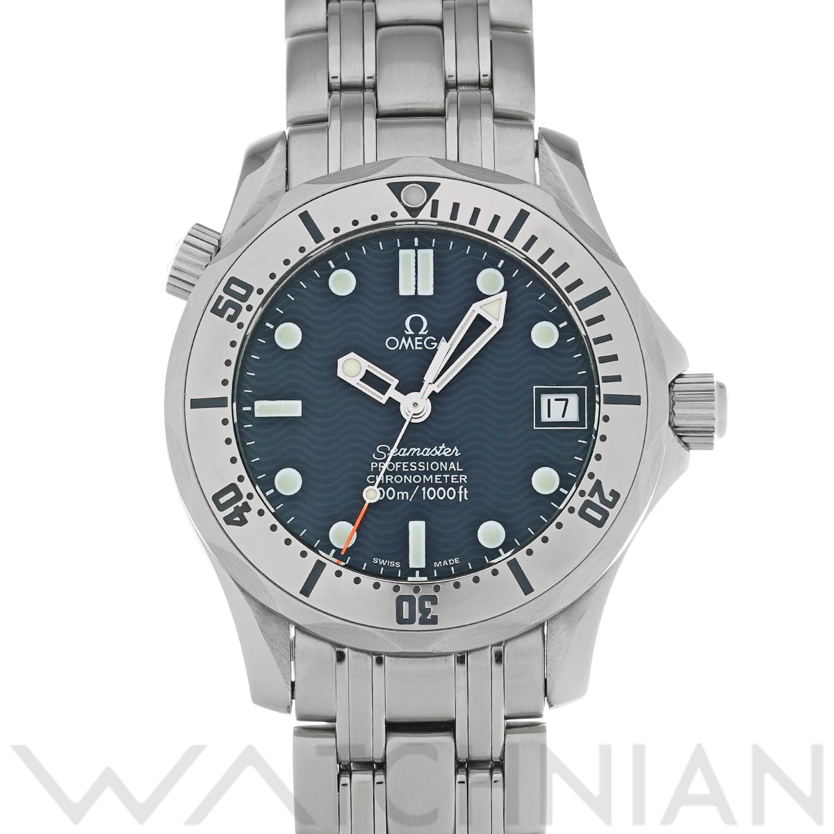 オメガ シーマスター プロフェッショナル 300 2552.80 ブルー ユニセックス 時計 【中古】【wristwatch】