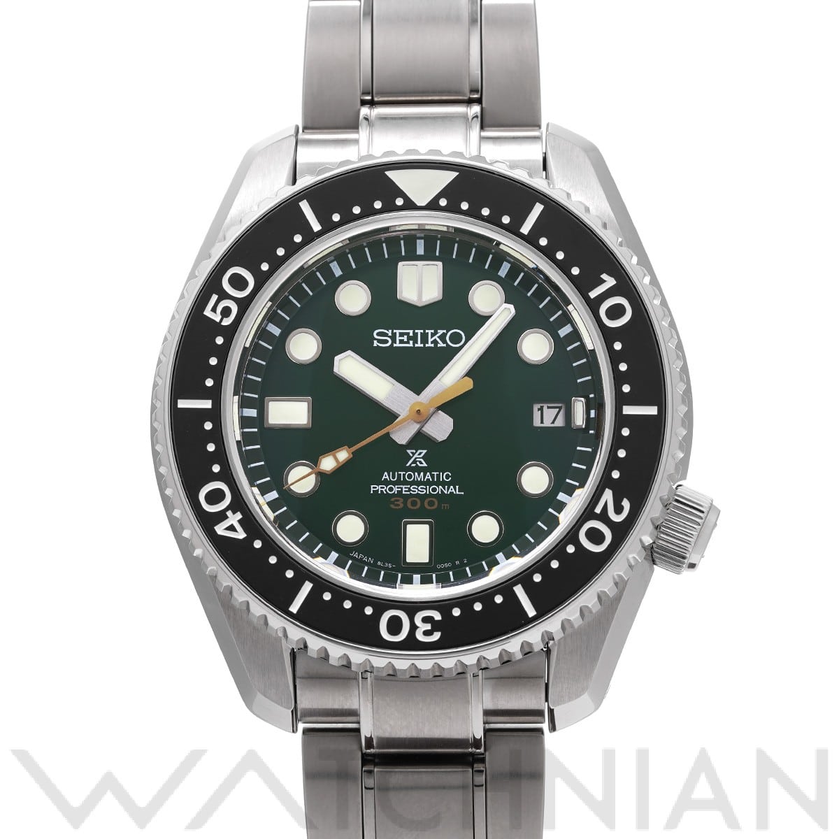 セイコー プロスペックス マリーンマスター プロフェッショナル 140th SBDX043 グリーン メンズ 時計 【中古】【wristwatch】