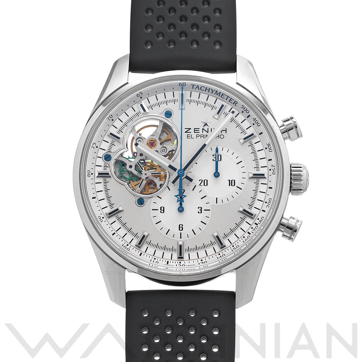ゼニス クロノマスター エル・プリメロ オープン 03.2040.4061/01.R576 シルバー メンズ 時計 【中古】【wristwatch】