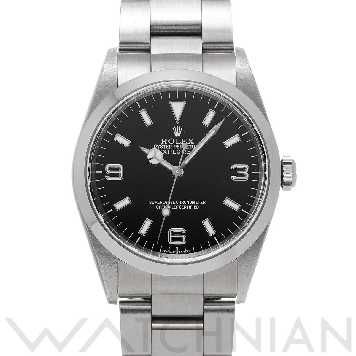 ロレックス エクスプローラー 114270 ブラック メンズ 時計 【中古】【wristwatch】