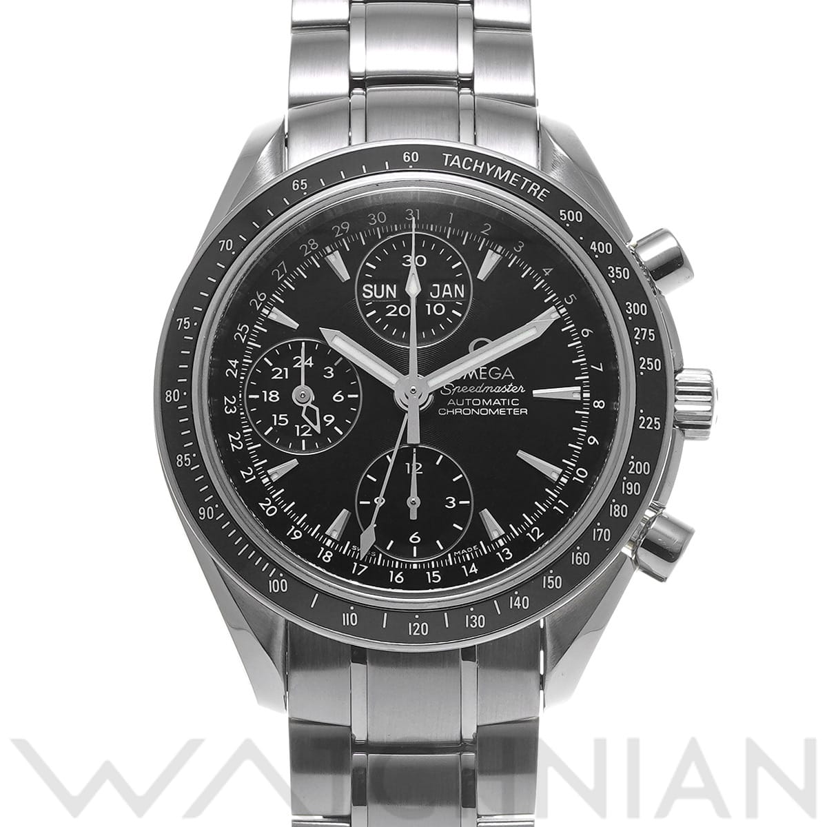 オメガ スピードマスター トリプルカレンダー 3220.50 ブラック メンズ 時計 【中古】【wristwatch】