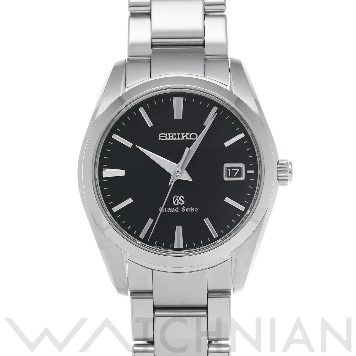 グランドセイコー ヘリテージコレクション クォーツ SBGX061 ブラック メンズ 時計 【中古】【wristwatch】