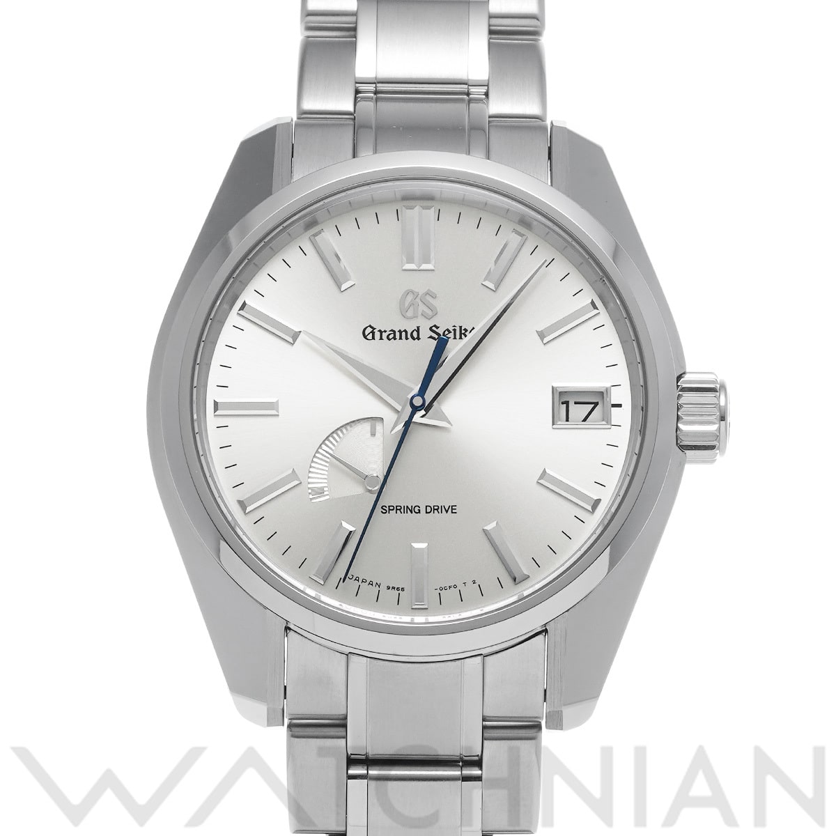グランドセイコー ヘリテージコレクション スプリングドライブ SBGA373 シルバー メンズ 時計 【中古】【wristwatch】