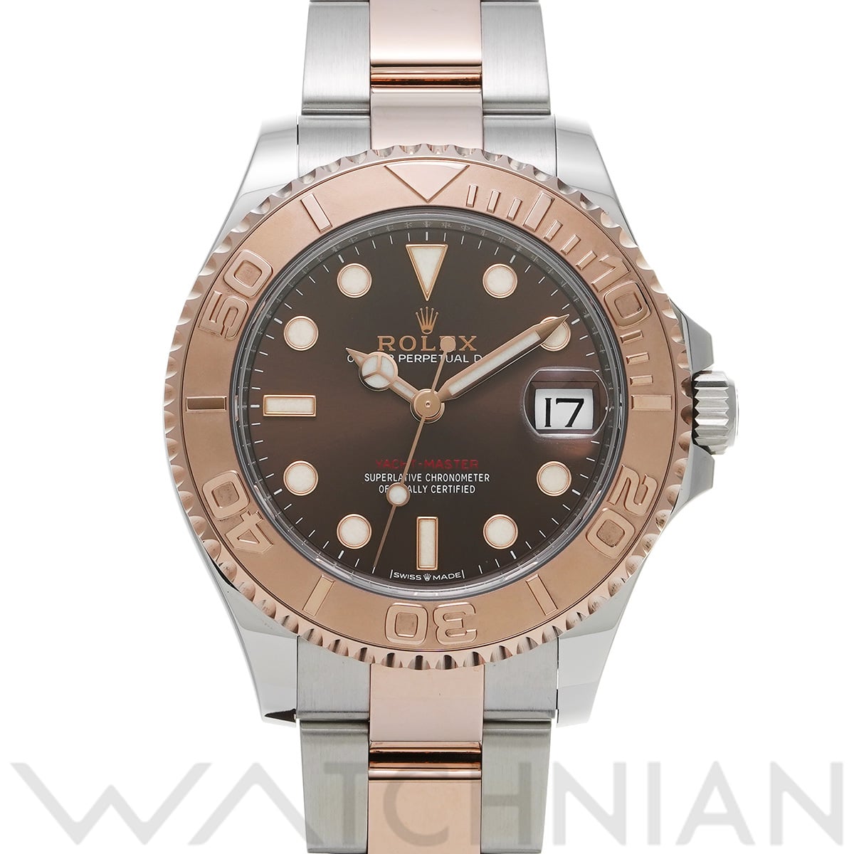 ロレックス ヨットマスター 37 268621 チョコレート ユニセックス 時計 【中古】【wristwatch】