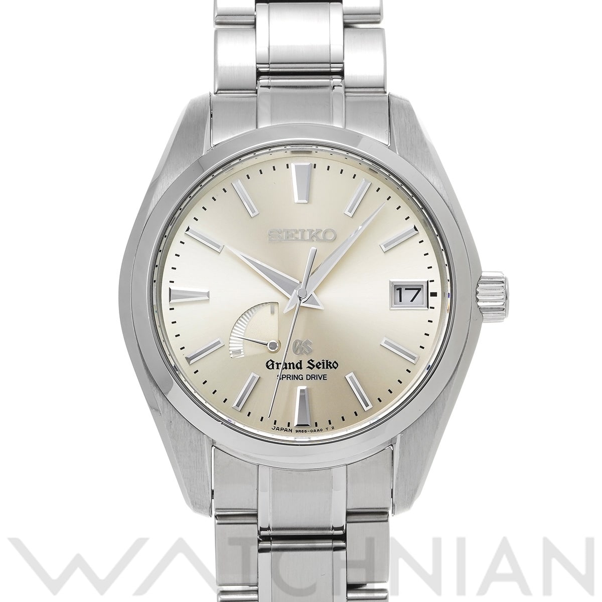グランドセイコー ヘリテージコレクション スプリングドライブ SBGA001 シルバー メンズ 時計 【中古】【wristwatch】