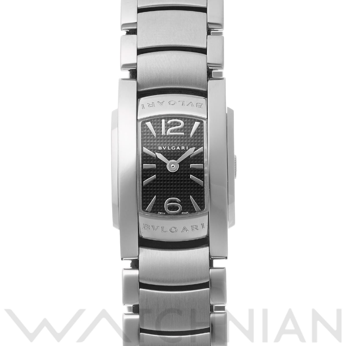 ブルガリ アショーマD AA26BSS ブラック レディース 時計 【中古】【wristwatch】