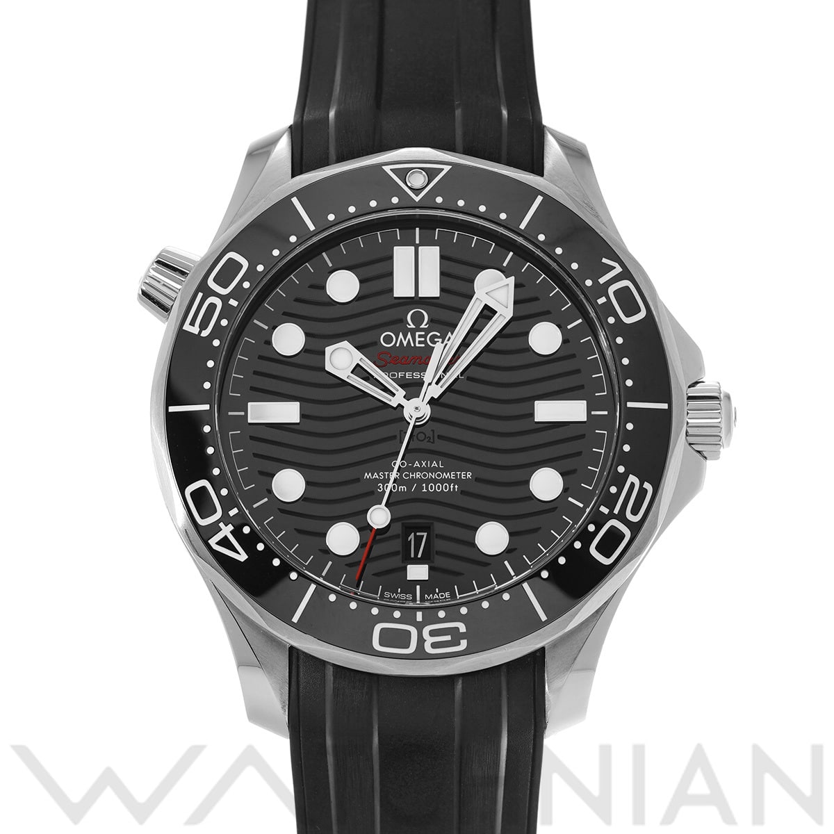 オメガ シーマスター ダイバー300 コーアクシャル マスタークロノメーター 210.32.42.20.01.001 ブラック メンズ 時計 【中古】【wristwatch】