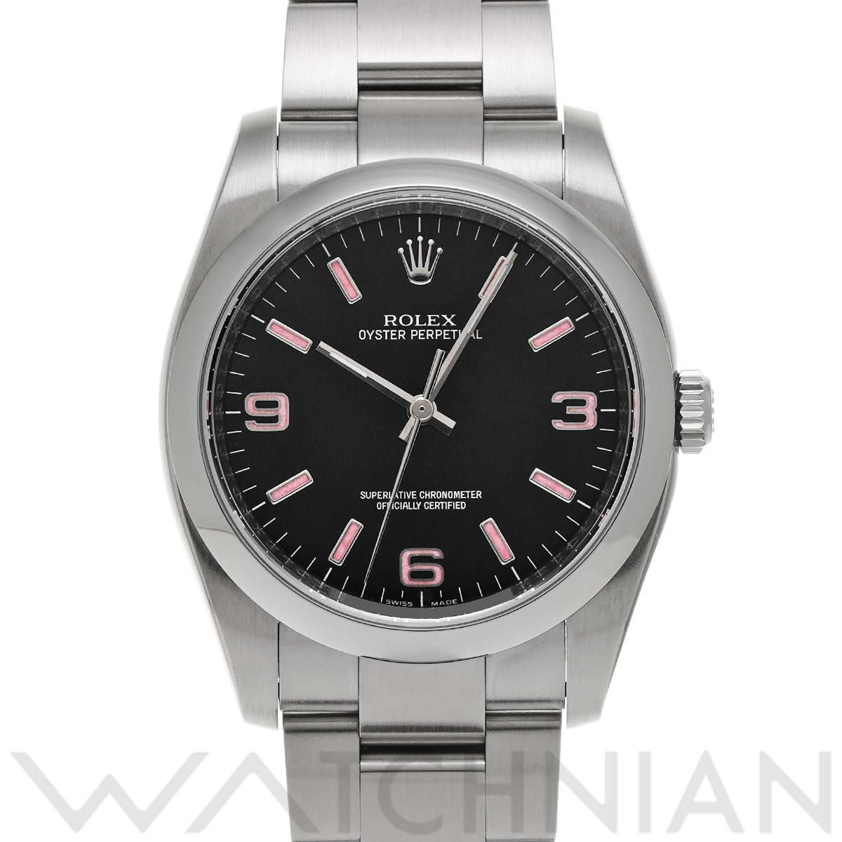 ロレックス オイスターパーペチュアル 36 116000 ブラック メンズ 時計 【中古】【wristwatch】