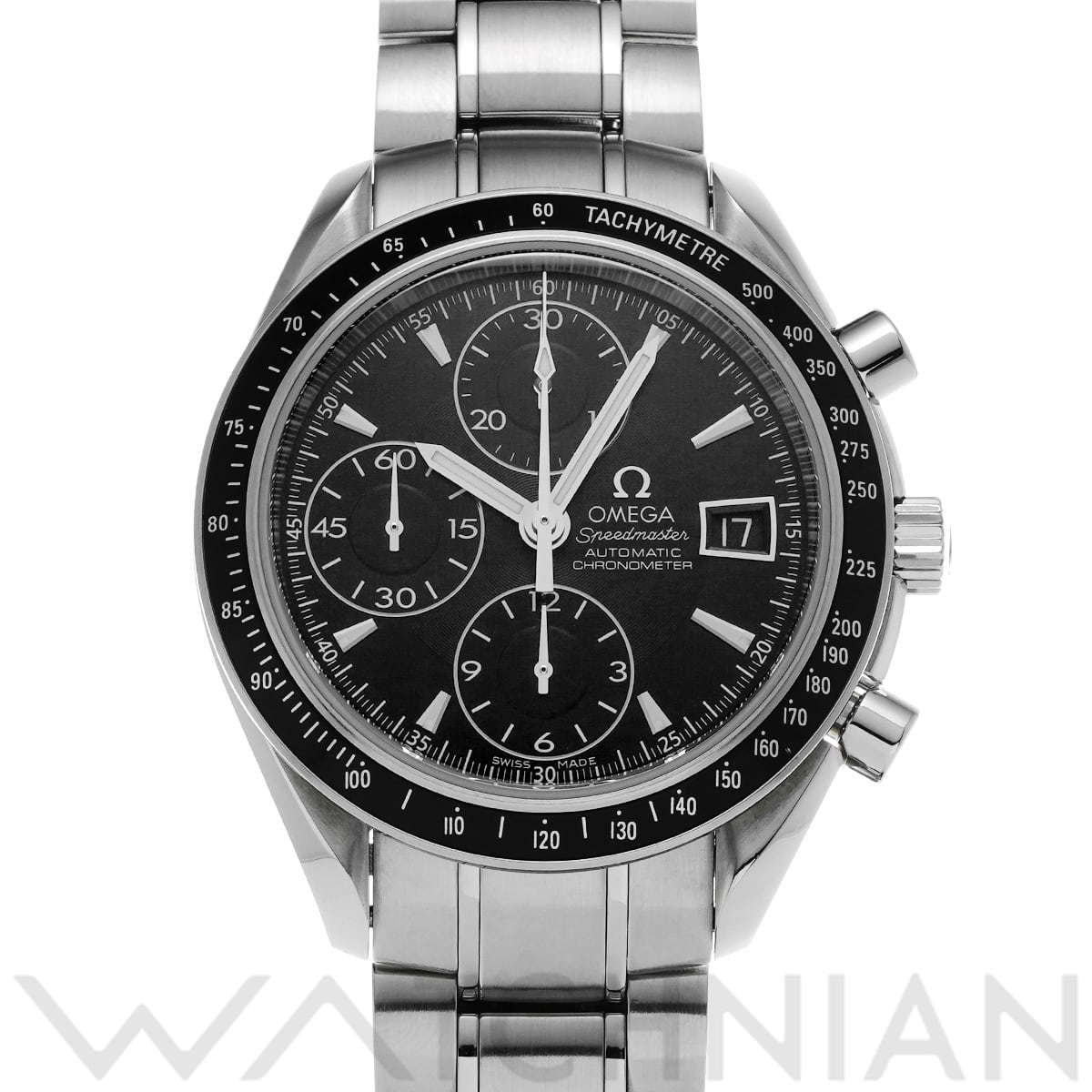 オメガ スピードマスター デイト 3210.50 ブラック メンズ 時計 【中古】【wristwatch】