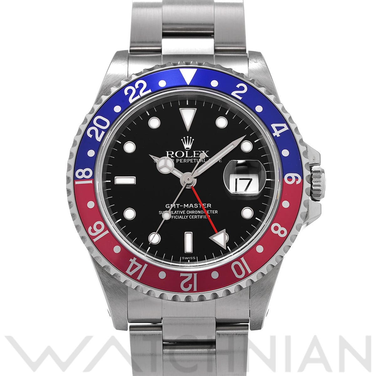 ロレックス GMTマスター 16700 ブラック メンズ 時計 【中古】【wristwatch】