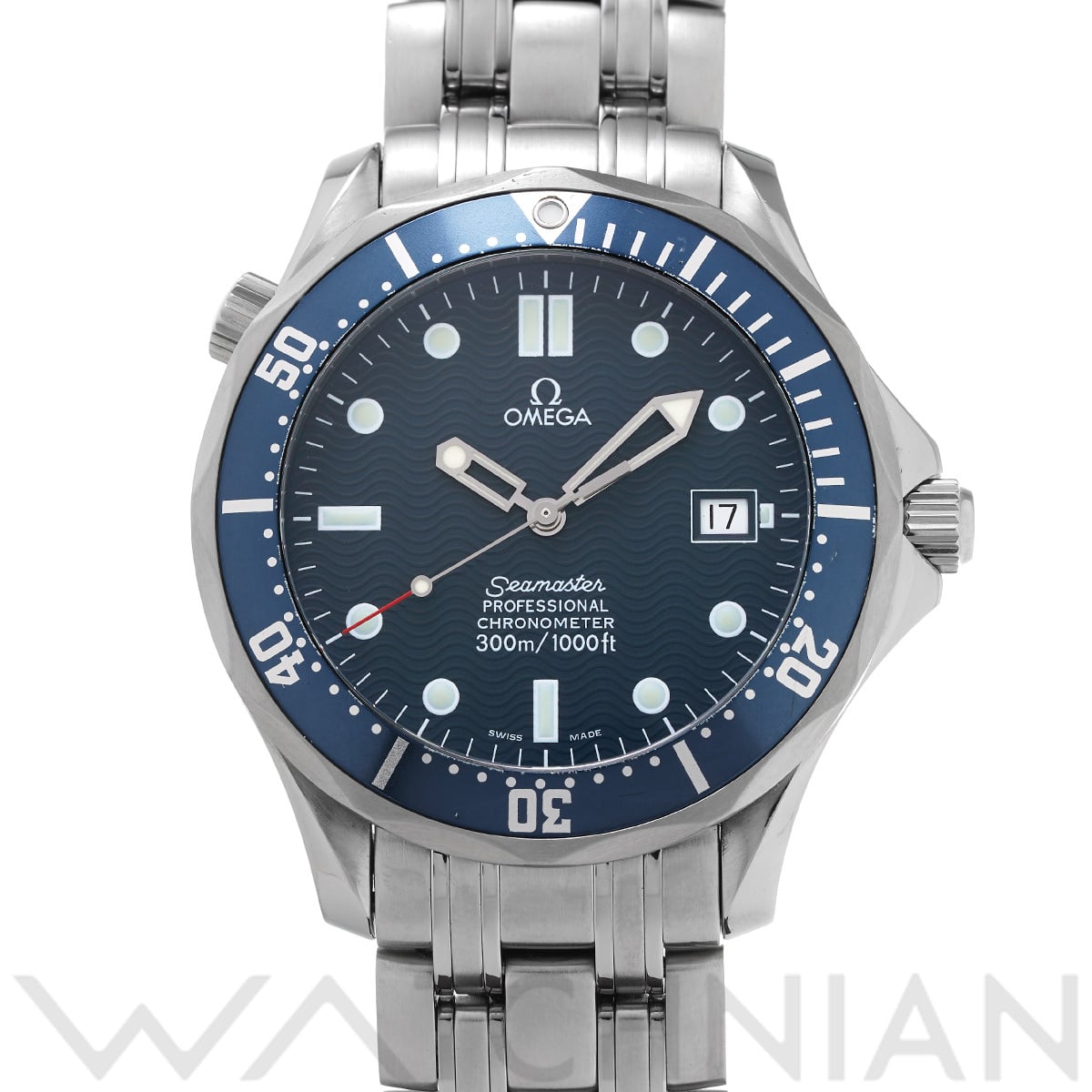 オメガ シーマスター プロフェッショナル 300 2531.80 ブルー メンズ 時計 【中古】【wristwatch】