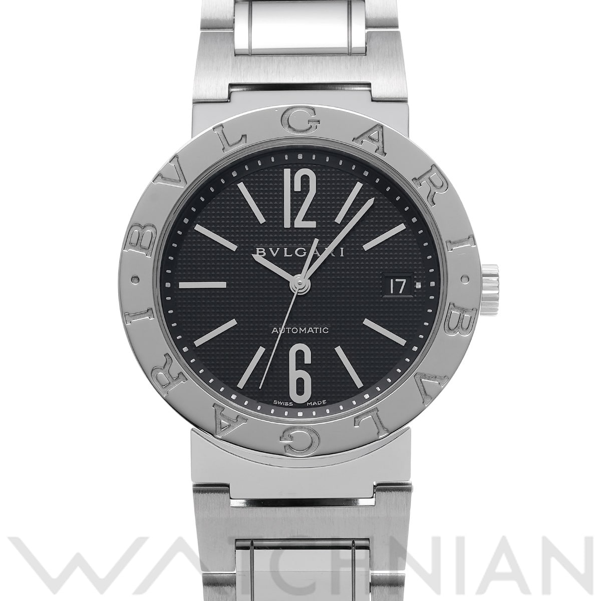 ブルガリ ブルガリブルガリ BB38BSSD ブラック メンズ 時計 【中古】【wristwatch】