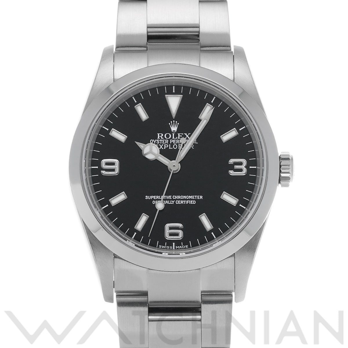 ロレックス エクスプローラー 114270 ブラック メンズ 時計 【中古】【wristwatch】