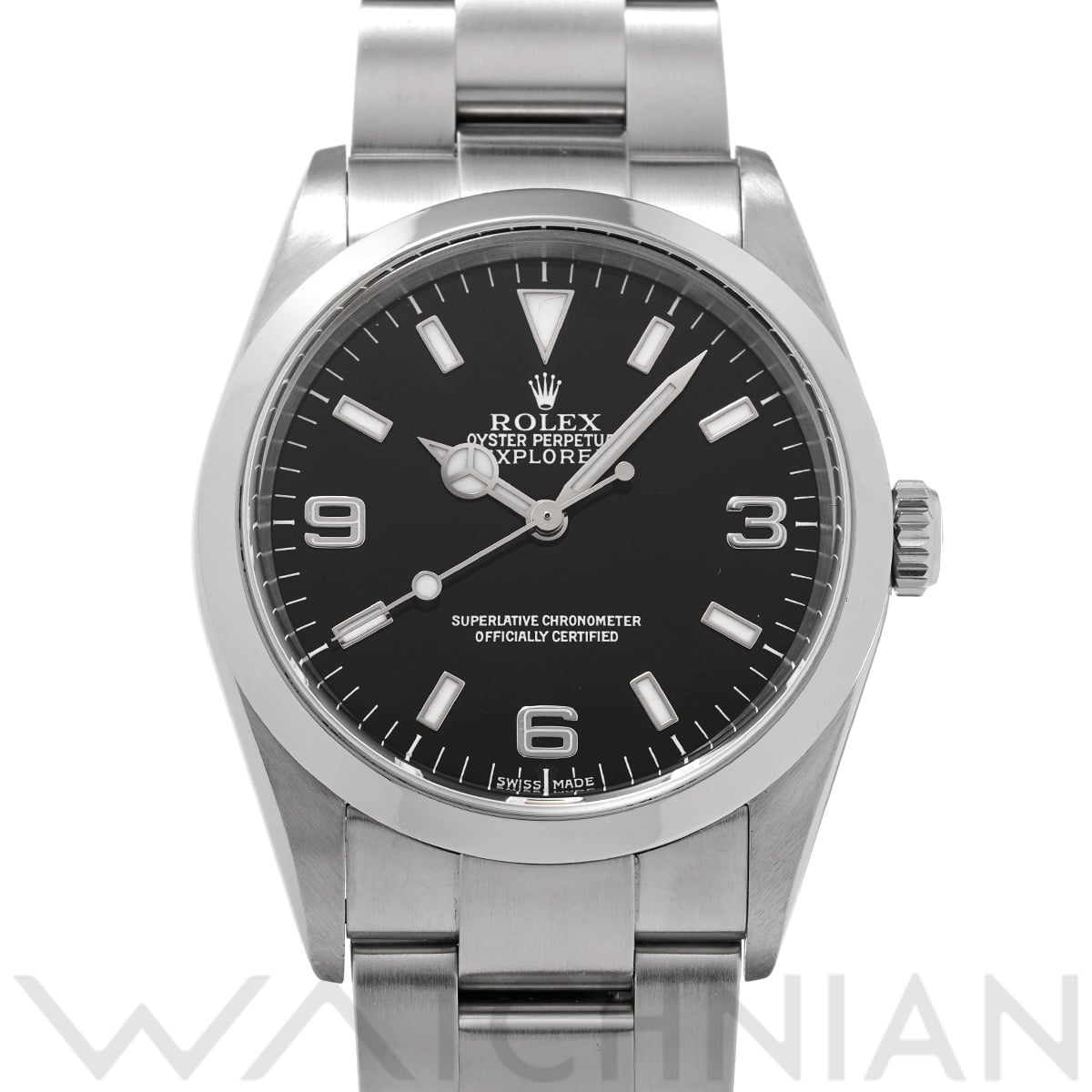 ロレックス エクスプローラー 114270 ブラック メンズ 時計 【中古】【wristwatch】