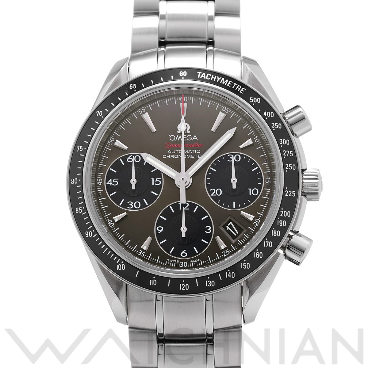 オメガ スピードマスター デイト 323.30.40.40.06.001 グレー/ブラック メンズ 時計 【中古】【wristwatch】