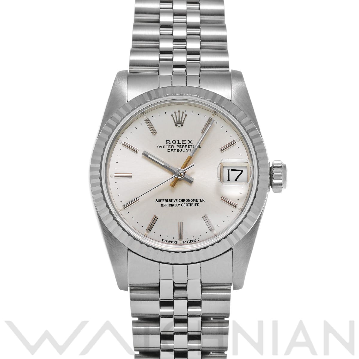 ロレックス デイトジャスト 68274 シルバー ユニセックス 時計 【中古】【wristwatch】