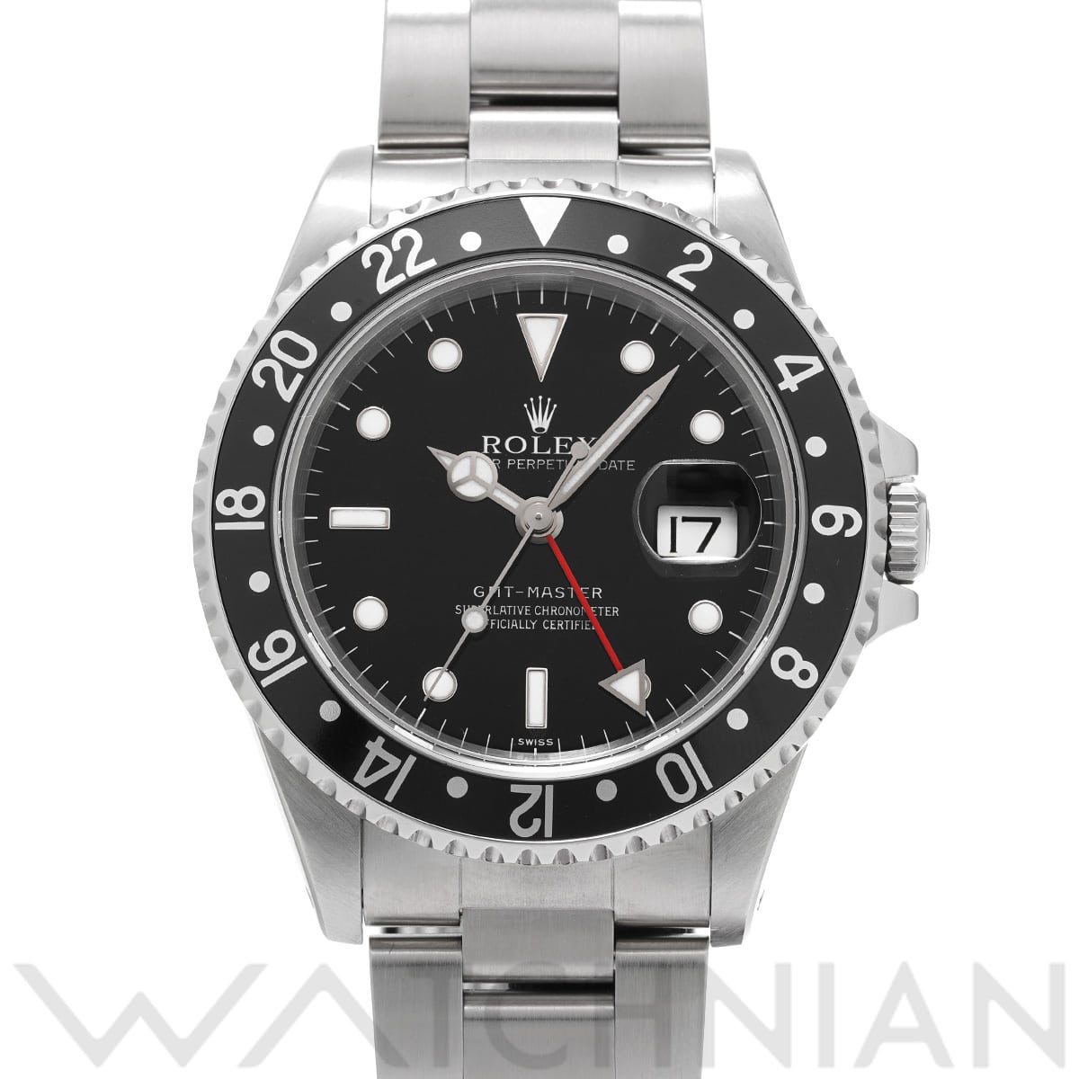 ロレックス GMTマスター 16700 ブラック メンズ 時計 【中古】【wristwatch】