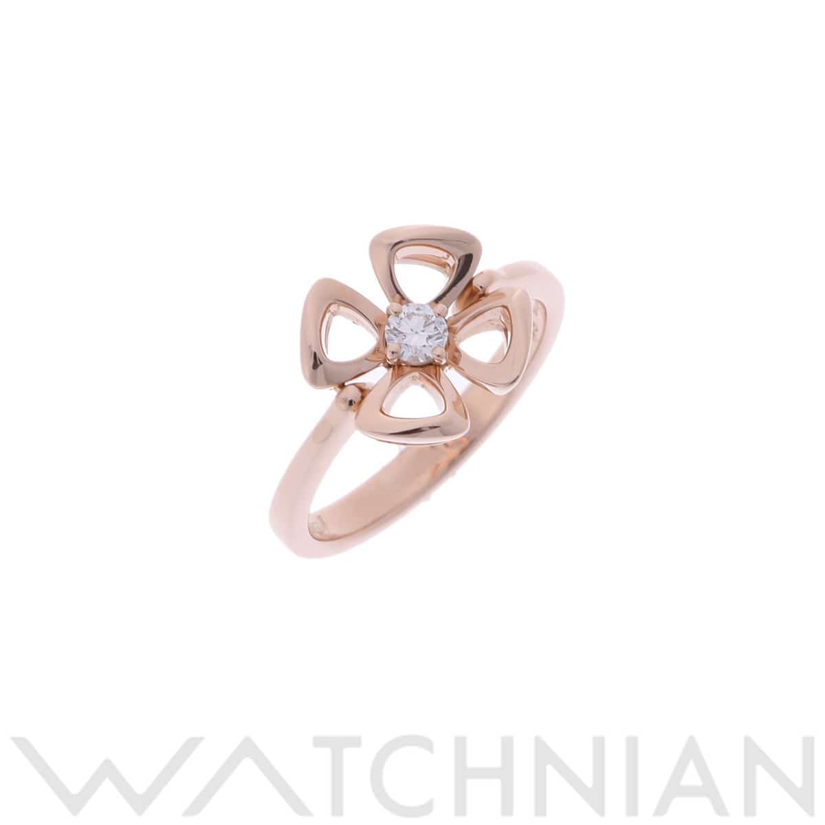 ブルガリ フィオレヴァー リング #49 1PD ゴールド K18ピンクゴールド PG レディース ジュエリー 【中古】【jewelry】