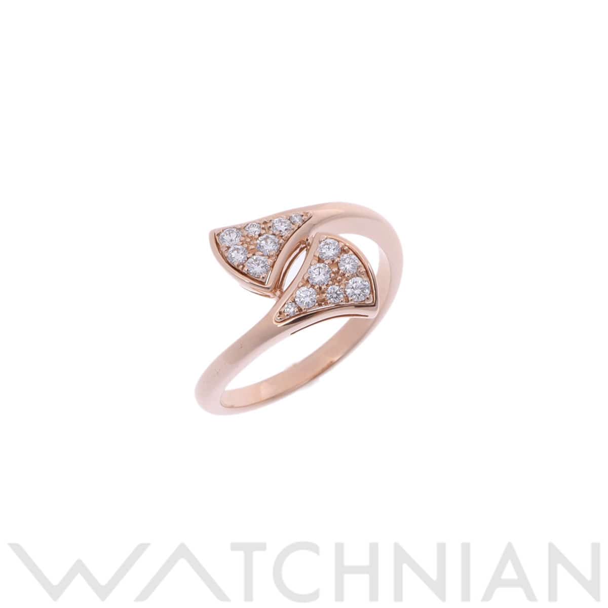 ブルガリ ディーヴァドリーム リング #50 ゴールド K18ピンクゴールド PG レディース ジュエリー 【中古】【jewelry】