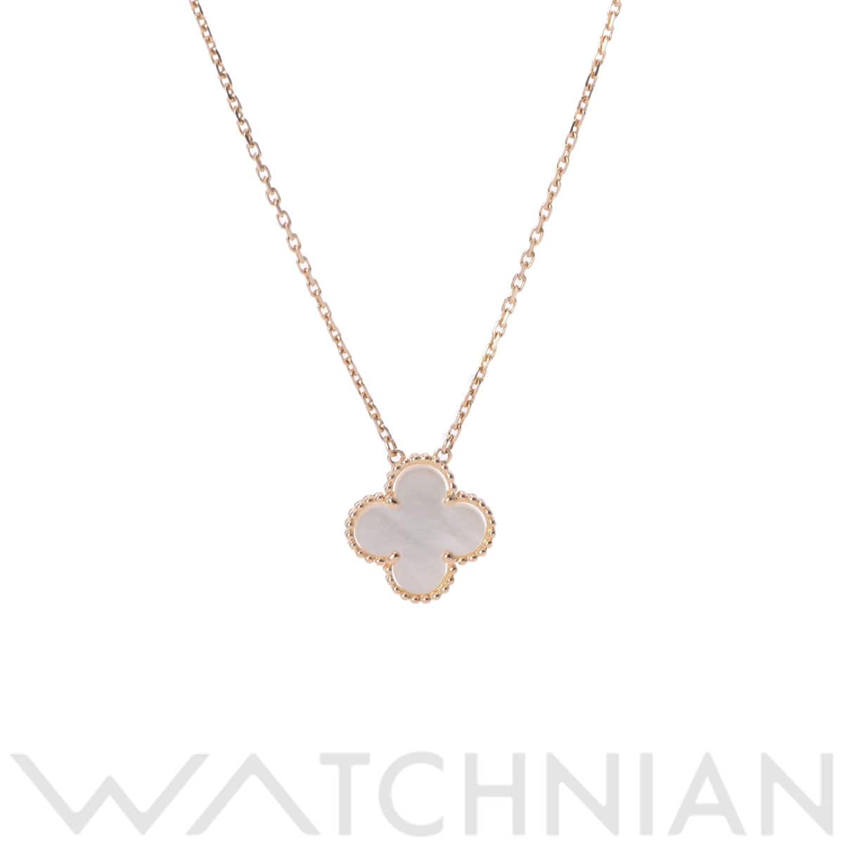 ヴァン クリーフ&アーペル ヴィンテージアルハンブラ ネックレス ゴールド VCARA45900 K18イエローゴールド YG レディース ジュエリー 【中古】【jewelry】