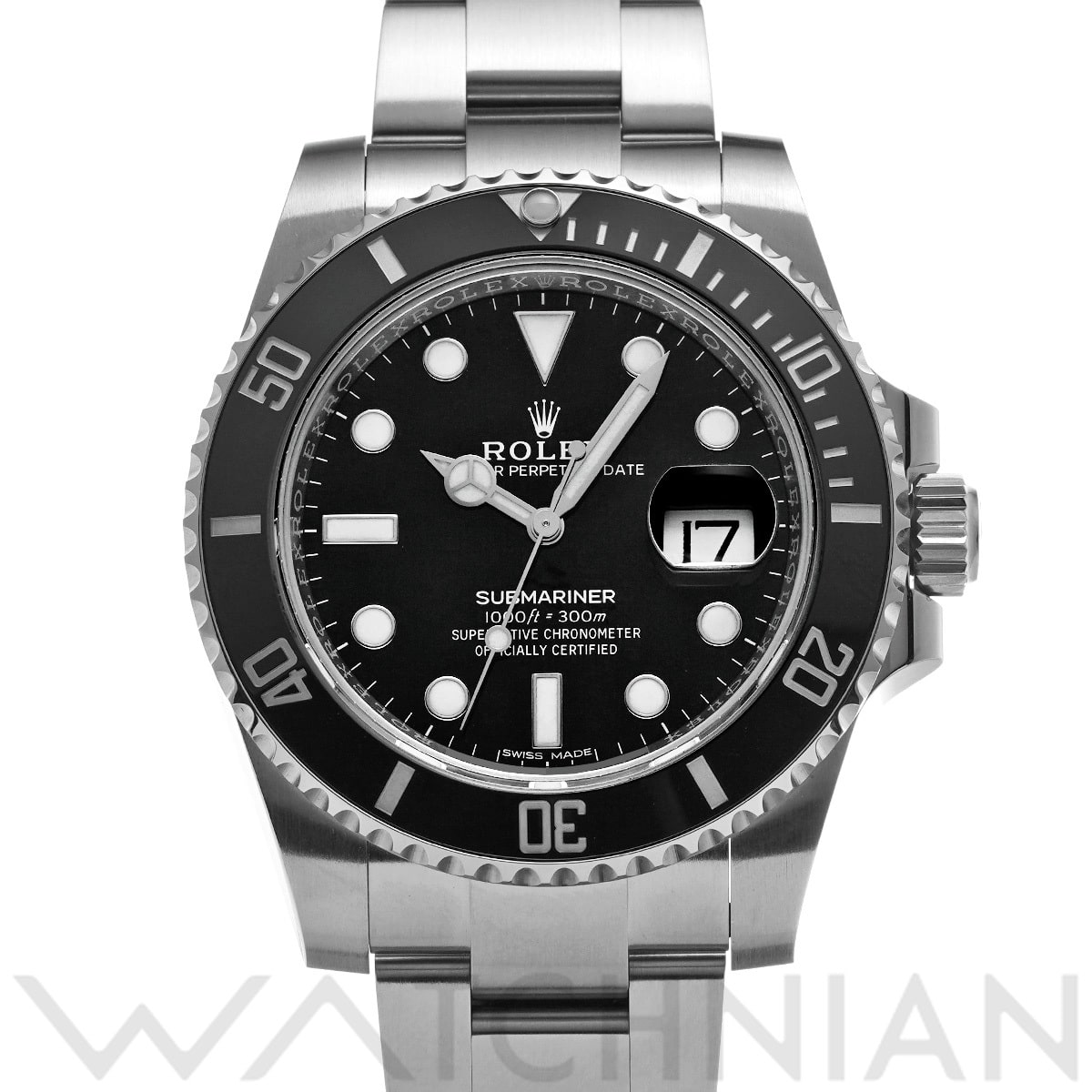 ロレックス サブマリーナ デイト 116610LN ブラック メンズ 時計 【中古】【wristwatch】