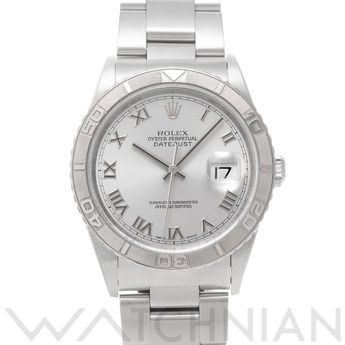 ロレックス デイトジャスト サンダーバード 16264 グレー メンズ 時計 【中古】【wristwatch】