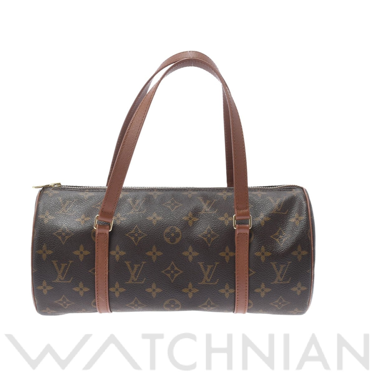 ルイ ヴィトン モノグラム パピヨン 30 ブラウン M51365 モノグラムキャンバス/ピグスキン レディース バッグ 【中古】【bag】