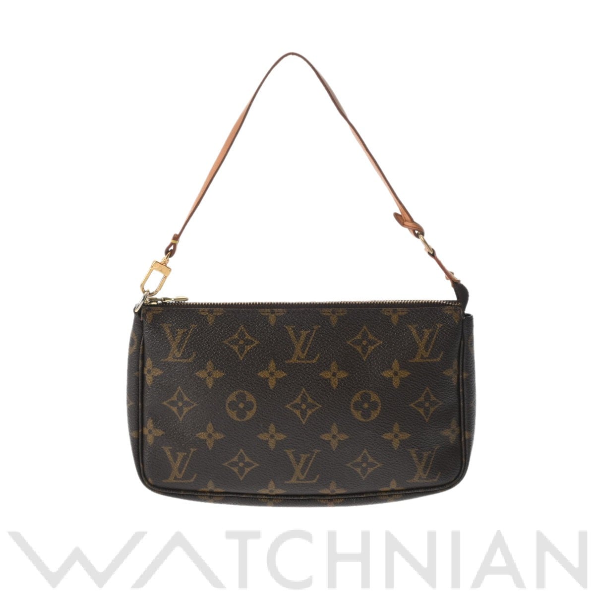 ルイ ヴィトン モノグラム ポシェットアクセソワール ブラウン M51980 モノグラムキャンバス レディース 【中古】【bag】