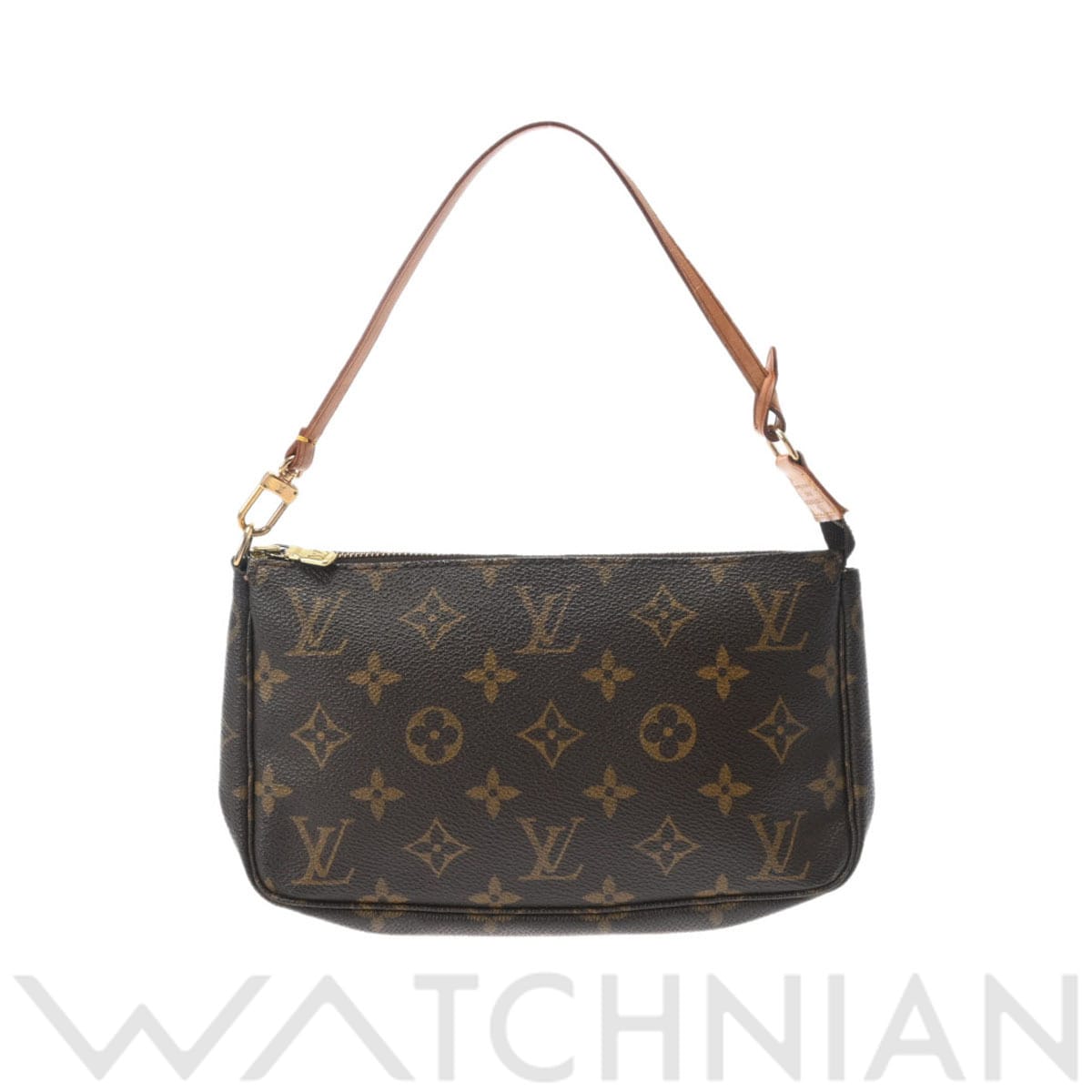 ルイ ヴィトン モノグラム ポシェットアクセソワール ブラウン M51980 モノグラムキャンバス レディース 【中古】【bag】