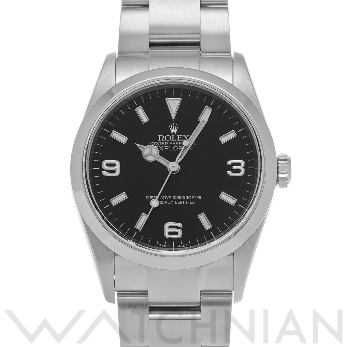 ロレックス エクスプローラー 114270 ブラック メンズ 時計 【中古】【wristwatch】