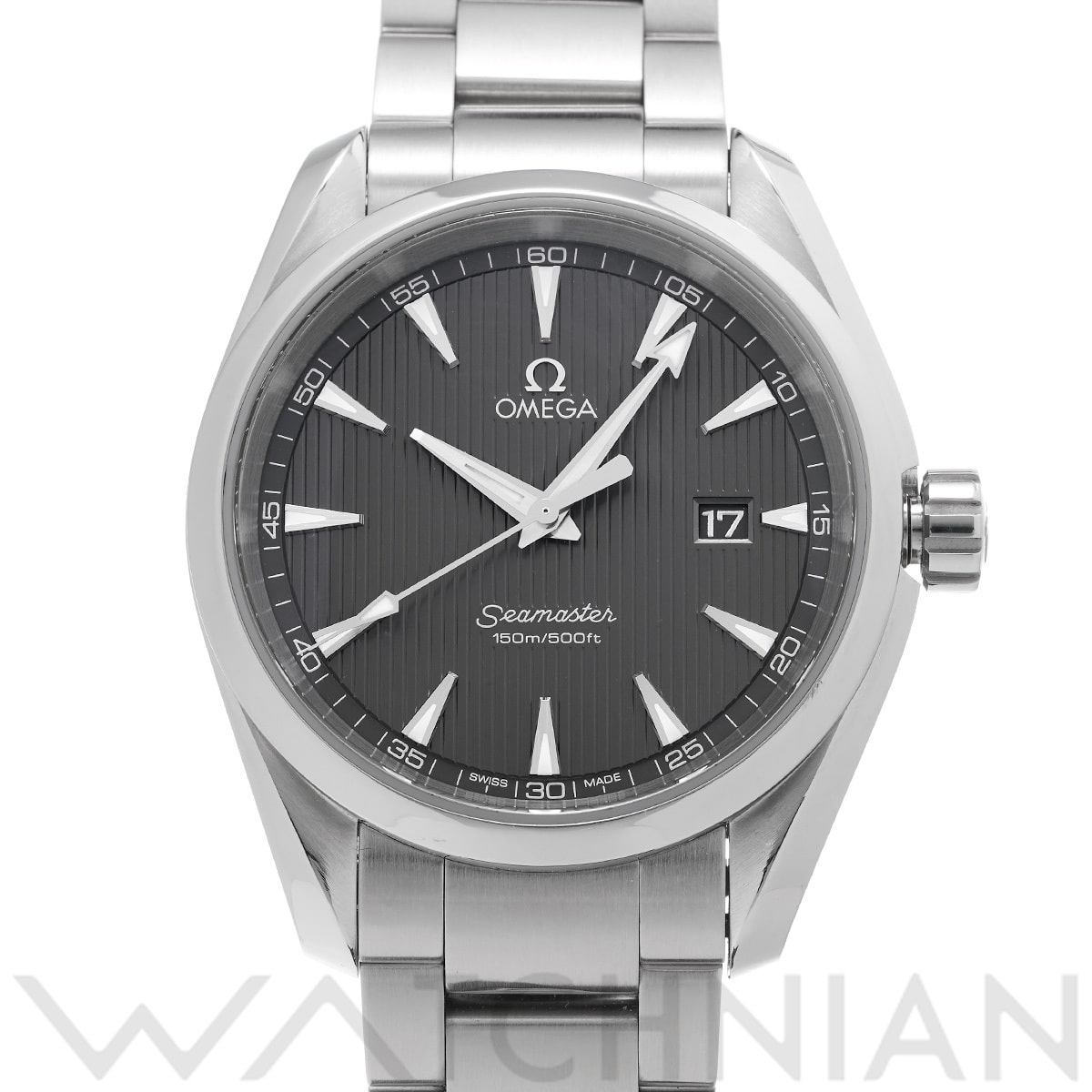 オメガ シーマスター アクアテラ 231.10.39.61.06.001 グレー メンズ 時計 【中古】【wristwatch】