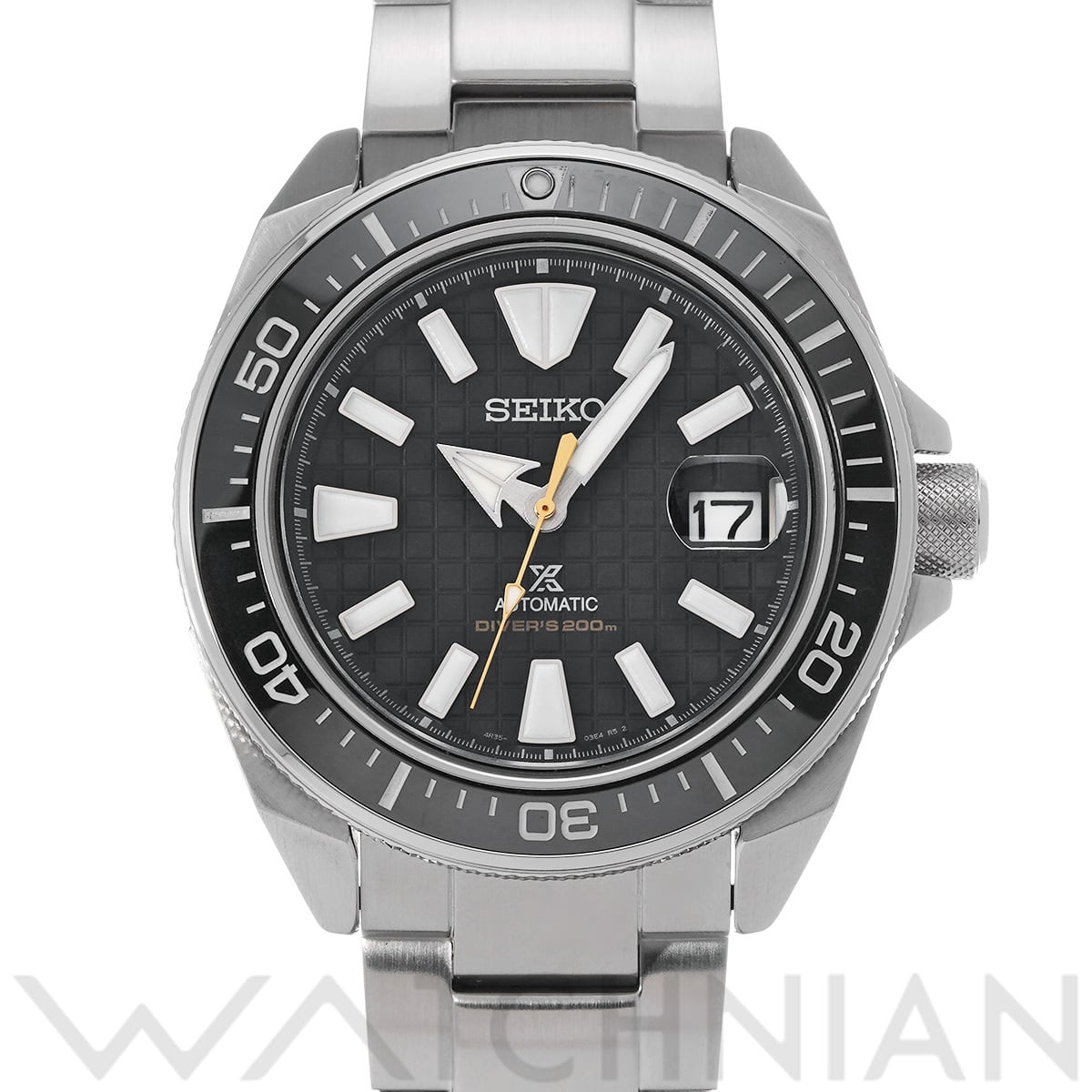 セイコー プロスペックス キングサムライ  SRPE35 ブラック メンズ 時計 【中古】【wristwatch】