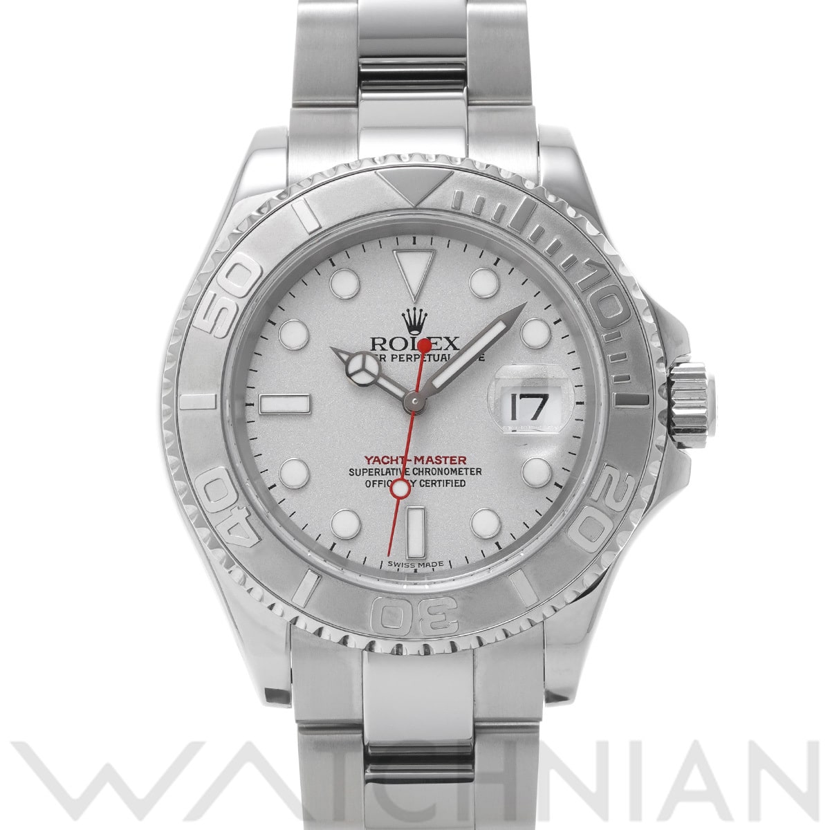 ロレックス ヨットマスター ロレジウム 16622 グレー メンズ 時計 【中古】【wristwatch】